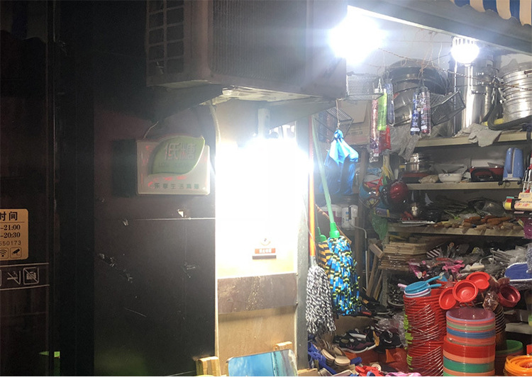 太阳能飞碟灯LED球泡灯户外夜市摆地摊灯露营灯帐篷照明灯泡批发 pic 56