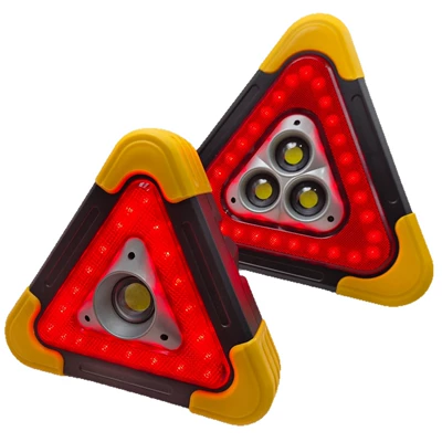 Warning sign – sign with LED lighting