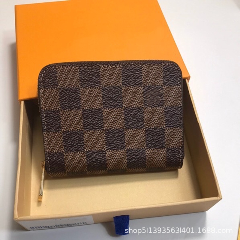 Foreign Trade Hot Selling European and American Men's and Women's Short Wallet Bag Fashion Trendy Versatile Simple Wallet Printed Coin Purse M60067 Foreign Trade Hot Selling European and American Men's and Women's Short Wallet Bag Fashion Trendy Versatile Simple Wallet Printed Coin Purse M60067