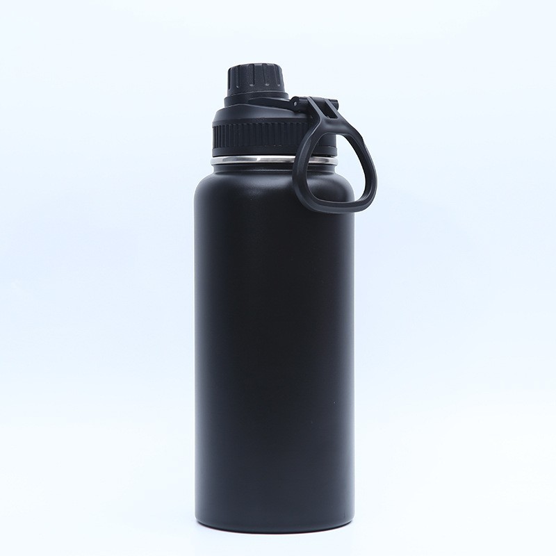 Transfronterizo 22oz espacio olla 304 vacío de acero inoxidable aerosol de color taza de viaje de plástico portátil hervidor de agua deportes al aire libre