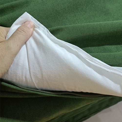 Wholesale Hard Hot Melt Moistureproof 01 Cotton Pads Single Student Mattress Hard Cotton Mattress Canvas Green Dormitory Mattress