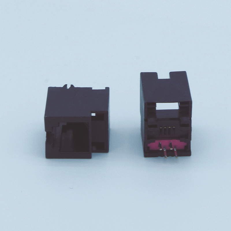 95003PCB ����4P4Cˮ��ͷĸ���Ӳ�� RJ9������� ���߲�� RJ45