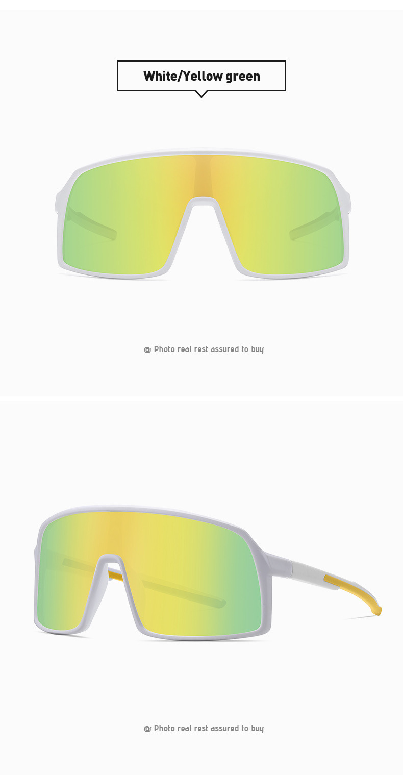 Sports Geometric Tac Special-shaped Mirror Full Frame Sports Sunglasses display picture 2