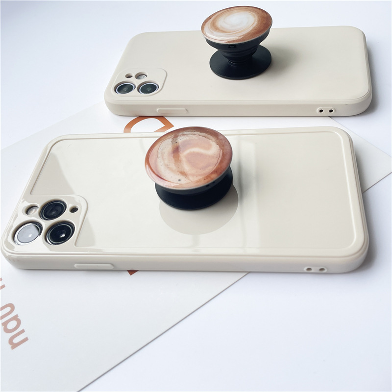 12g Weight Mobile Phone Universal Applicable Brands Airbag Bracket Classification Plastic Material Cappuccino, 1605 Coffee Pattern Retro, Classic Style Style Cappuccino 1605 Coffee Plastic Retro Classic Style Mobile Phone Universal Airbag Bracket 6