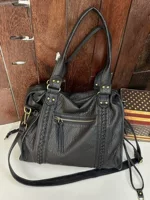 Capacious shoulder bag, одно плечо сумка