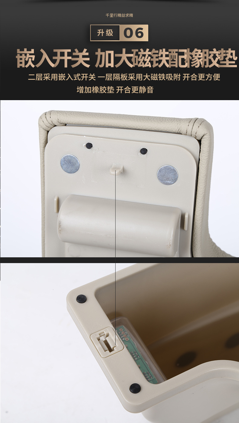 Suitable for Mitsubishi XPANDER armrest box Nissan LIVINA Vietnam India armrest storage box modification accessories