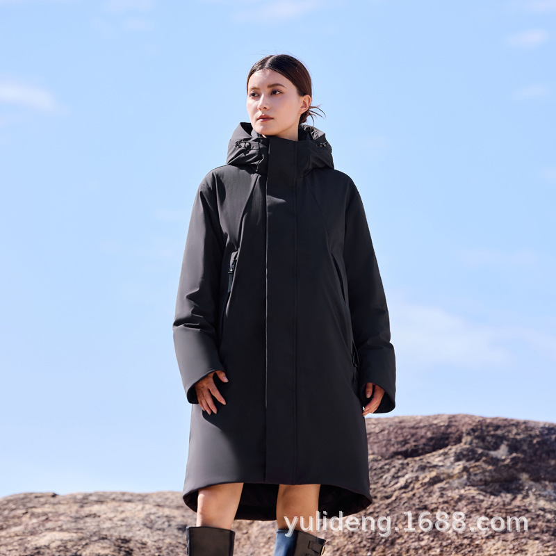 New Women's down Jacket 2025 Winter 95 White Goose down Jacket Outdoor Mid-Length Unisex Jacket