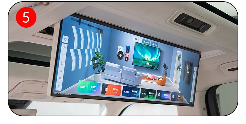 25 Lynk & Co 900 Central Control Gear Interior Car Stickers Special Modification Accessories Paint Transparent Screen Protection Film