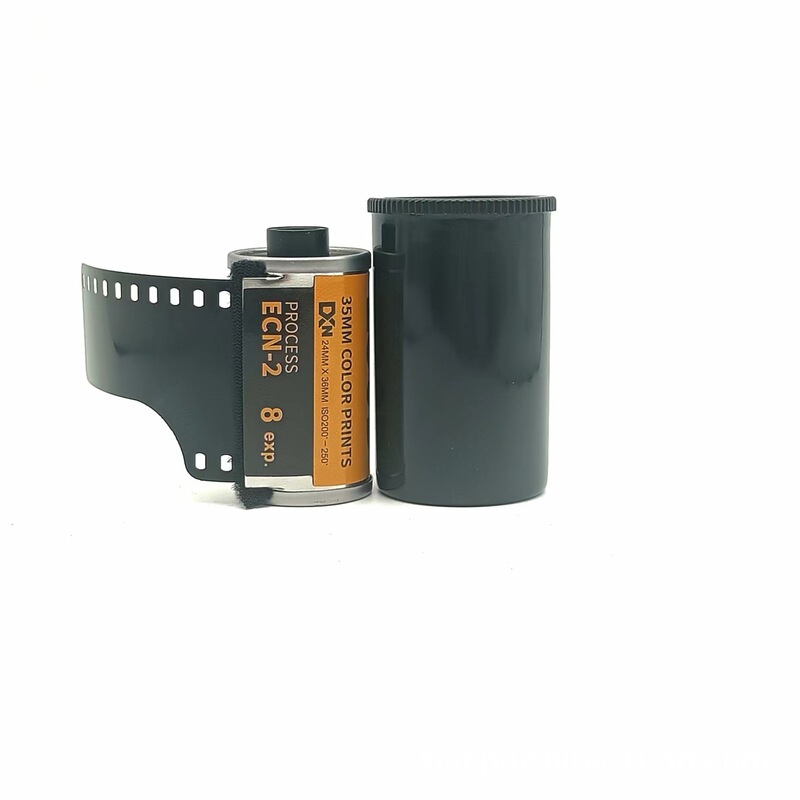 8 Ecn2 Film Rolls Simple 35mm Film Practice Film Film 135 Waterproof Camera Colorful Metal Film