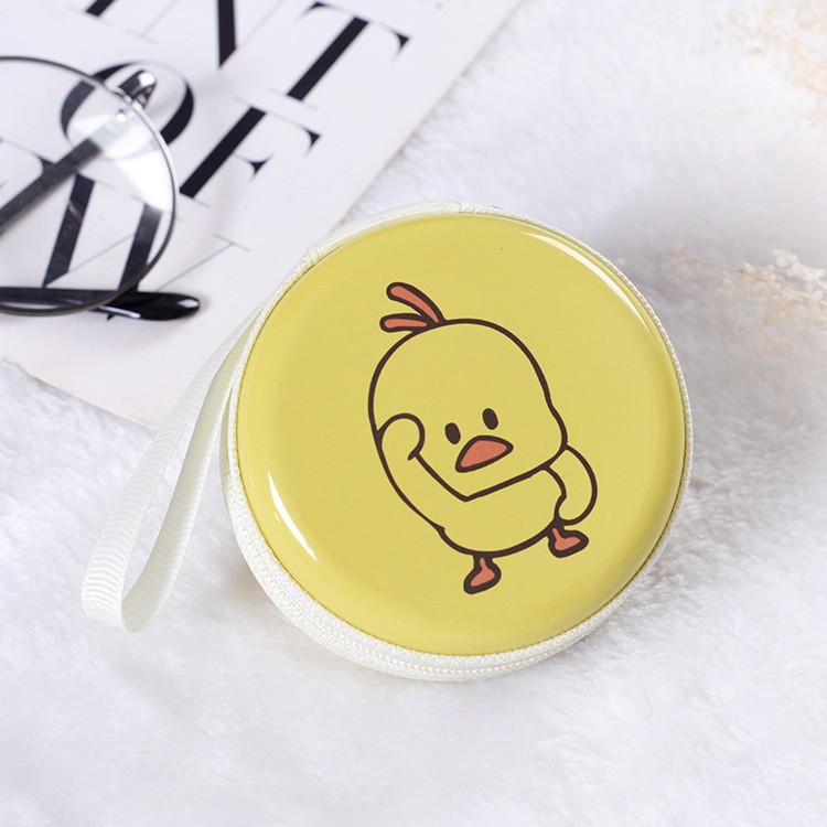 可爱卡通儿童硬币零钱包耳机包数据线收纳充电线