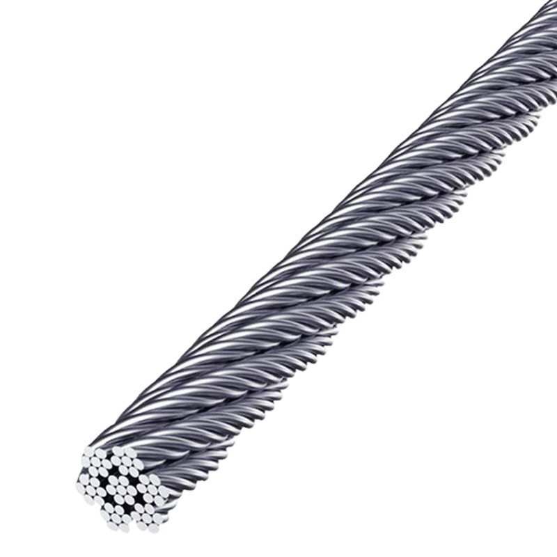 Лист из гальванической стали, оцинкованный многожильный, 7 жил, 19 жил, 3, 4, 5, 6, 10 мм, стальной трос, готовый на заводе