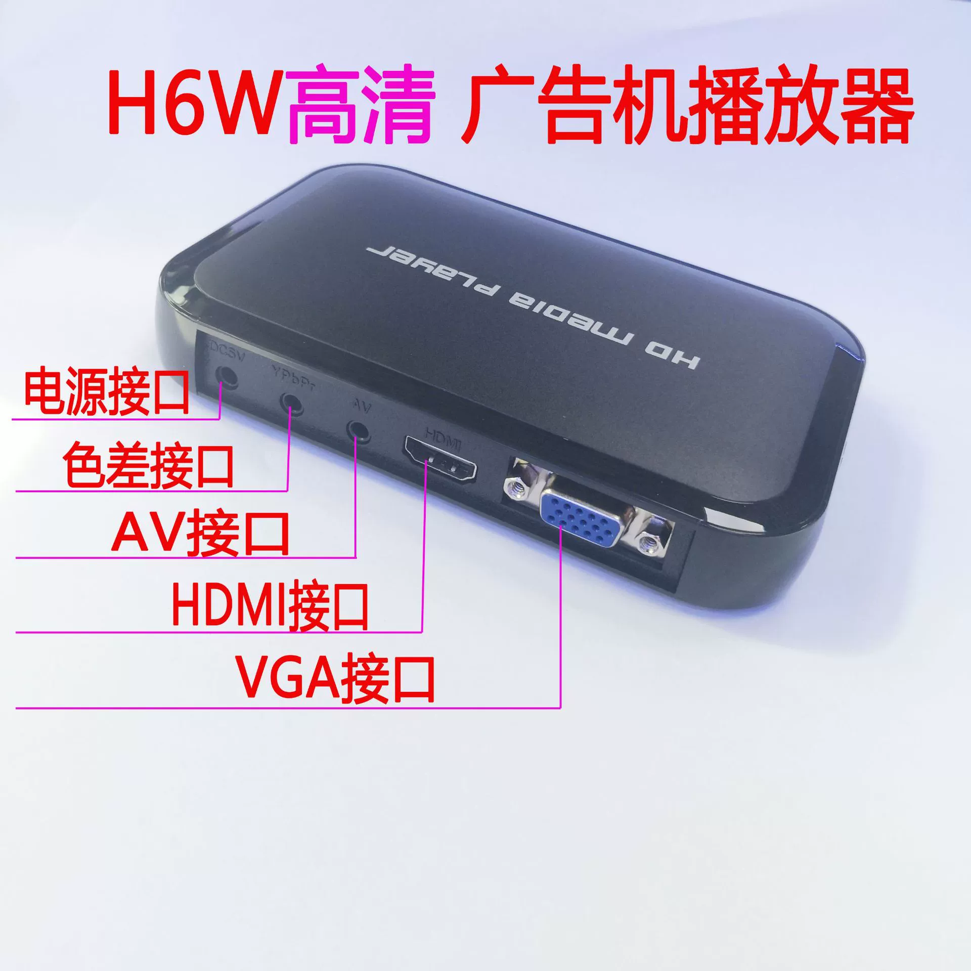 Рекламная машина автоматически воспроизводит мультимедиа, видео, USB, HD 1080p, видеопроигрыватель для авто, реклама на HDMI