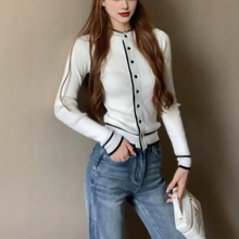 诺曼依法式小香风针织开衫外套女秋季穿搭慵懒风软糯打底衫上衣