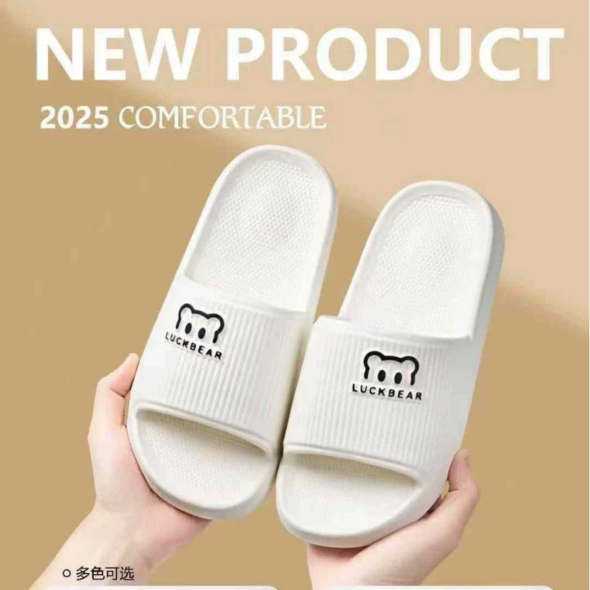 Мужские тапочки мужские летние дезодоранты 2024 новый интерьер дома толстая подошва ванная комната противоскользящая EVA Шлап женская модель