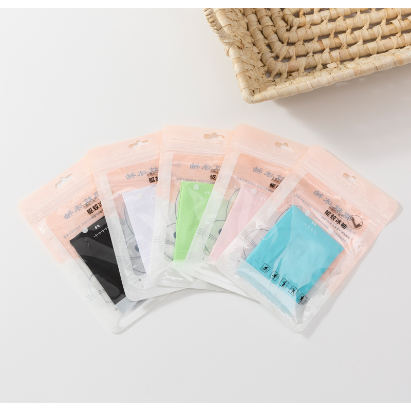 Children's ice sleeves wholesale sun protection sleeve covers ice silk sleeve covers outdoor sports cycling sun protection sleeves solid color mosquito repellent ice sleeves