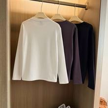 112409 冬季新款 男式韩版抓绒长袖打底衫 一件代发