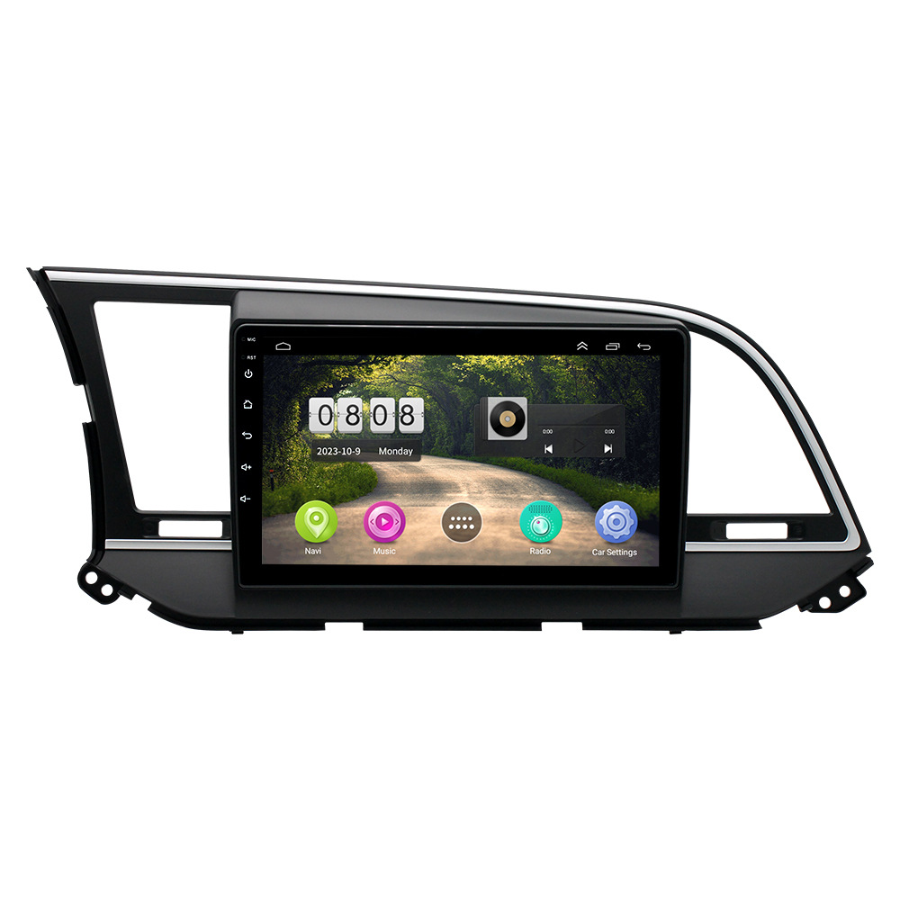 Aplicable a 14 ~ 15 Hyundai ELANTRA reproductor de navegación Android de 9 pulgadas que invierte la imagen