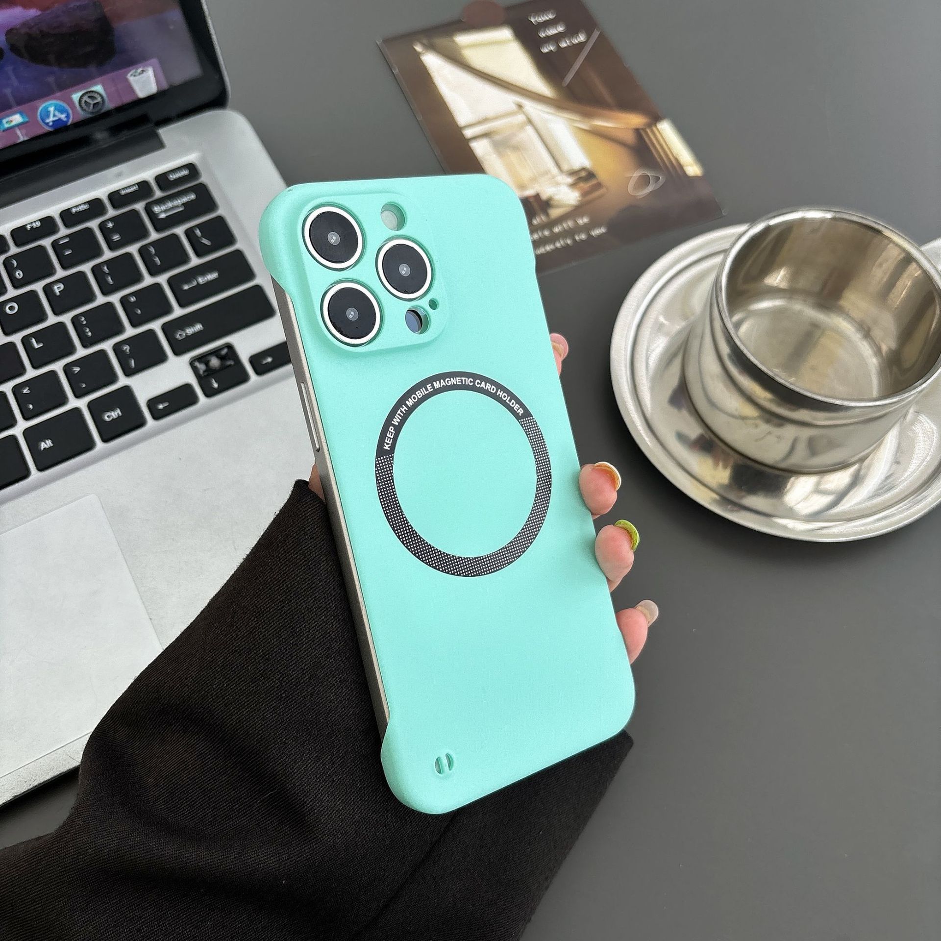 Ultra-thin borderless (sky blue)