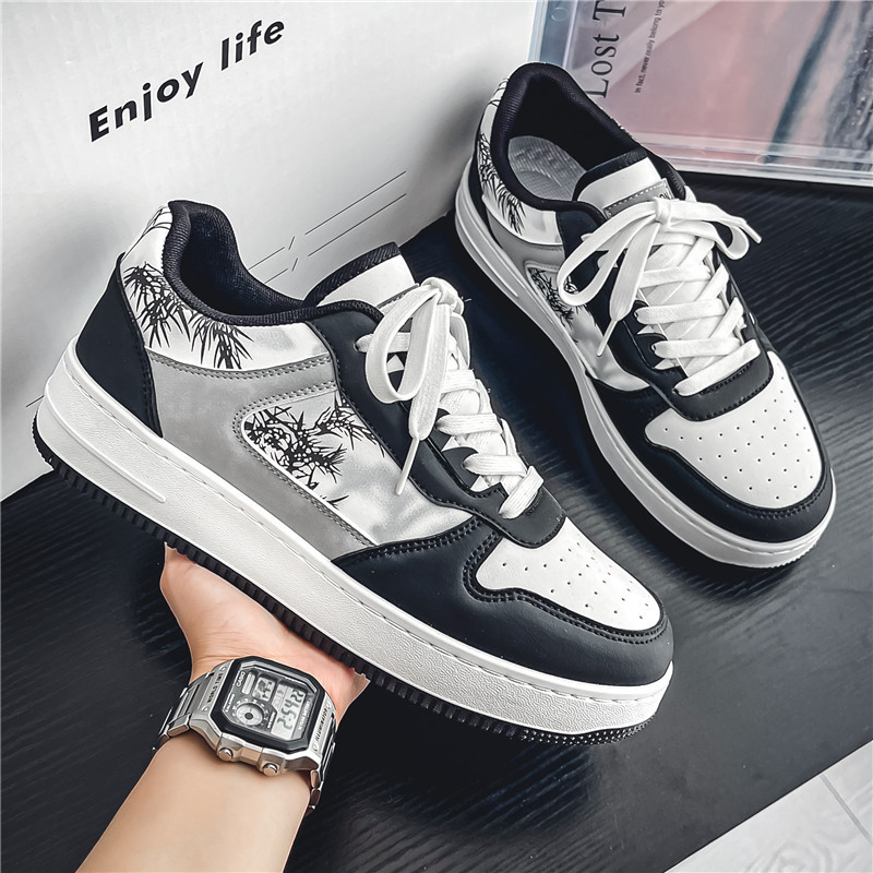 2026 nuevos zapatos de hombre de alto valor visual, zapatos casuales de moda, zapatos deportivos de estudiantes image 3
