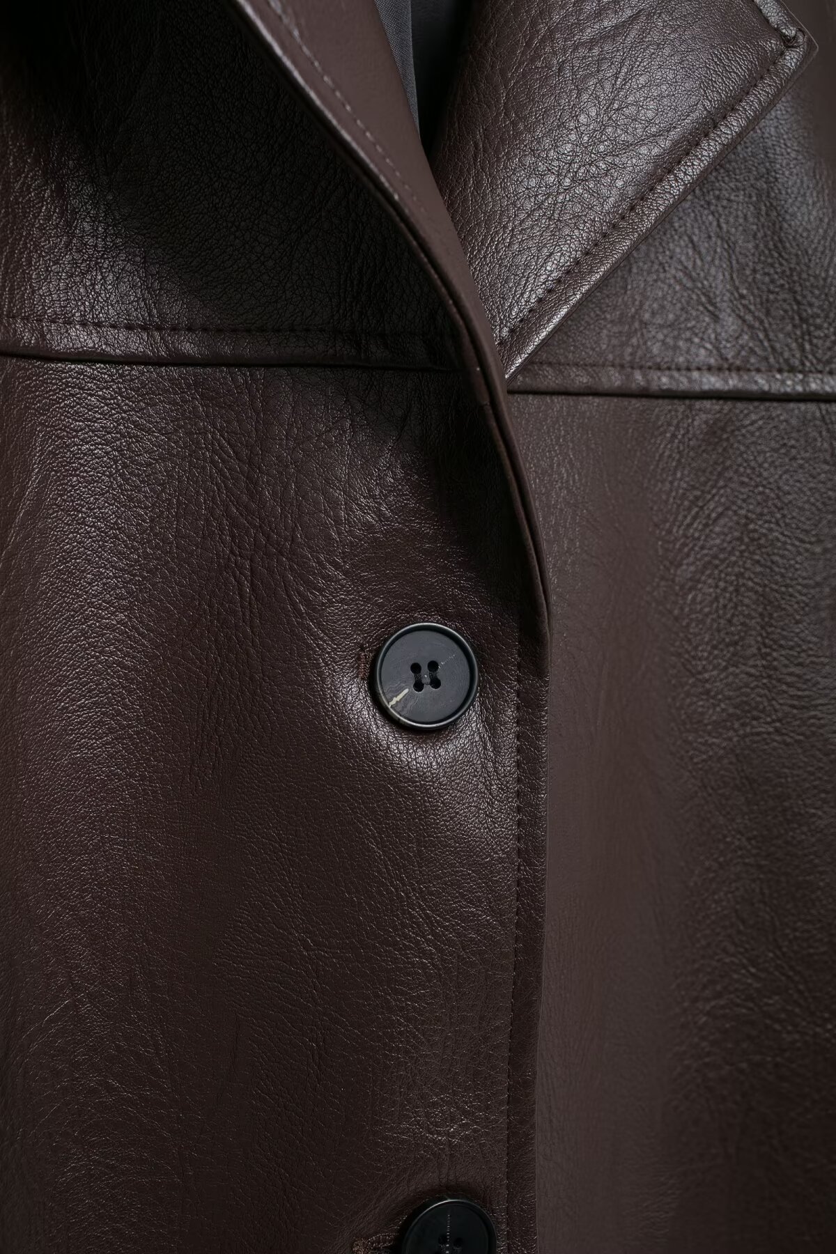 Abbigliamento da donna autunno e inverno nuovo alla moda semplice vecchio stile giacca in pelle_voghion.com