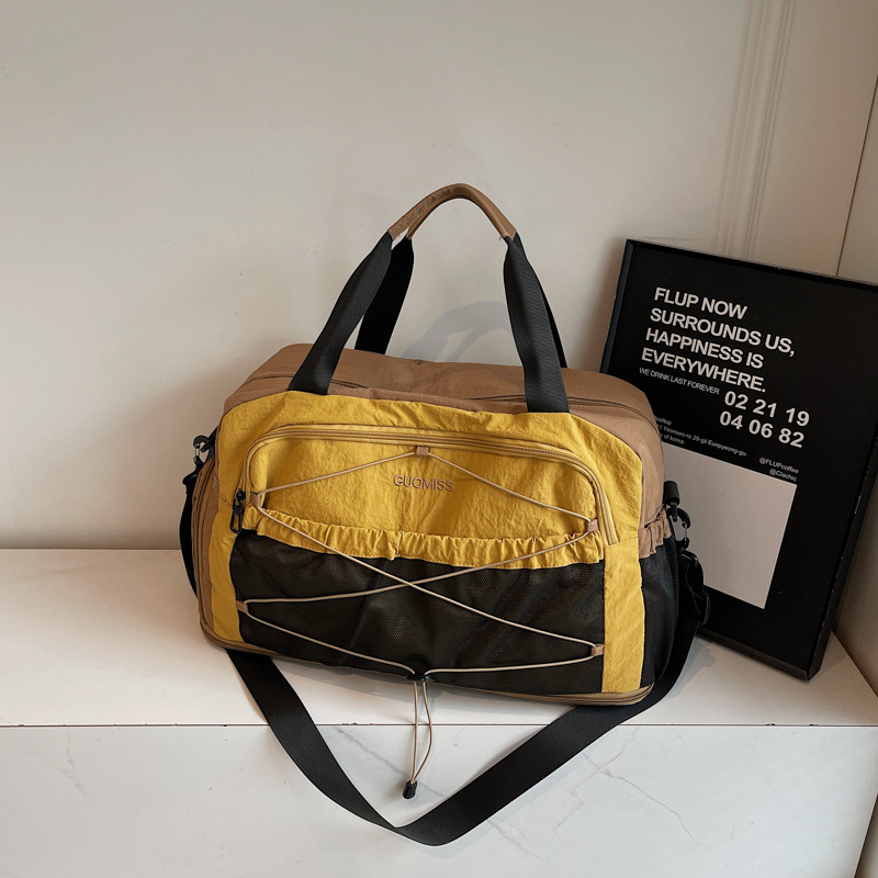 Nuevo paquete de viaje transfronterizo de gran capacidad de separación seca y húmeda bolsa deportiva de acondicionamiento físico bolsa de almacenamiento de equipaje de viaje