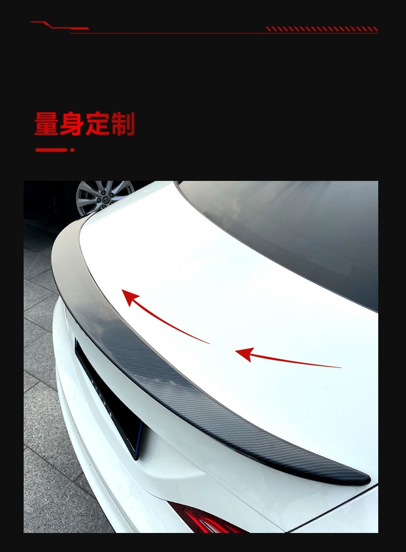 Applicable to 2013-19 Mercedes-Benz cla class c117 cla180 cla200 cla45 amg tail top wing modification