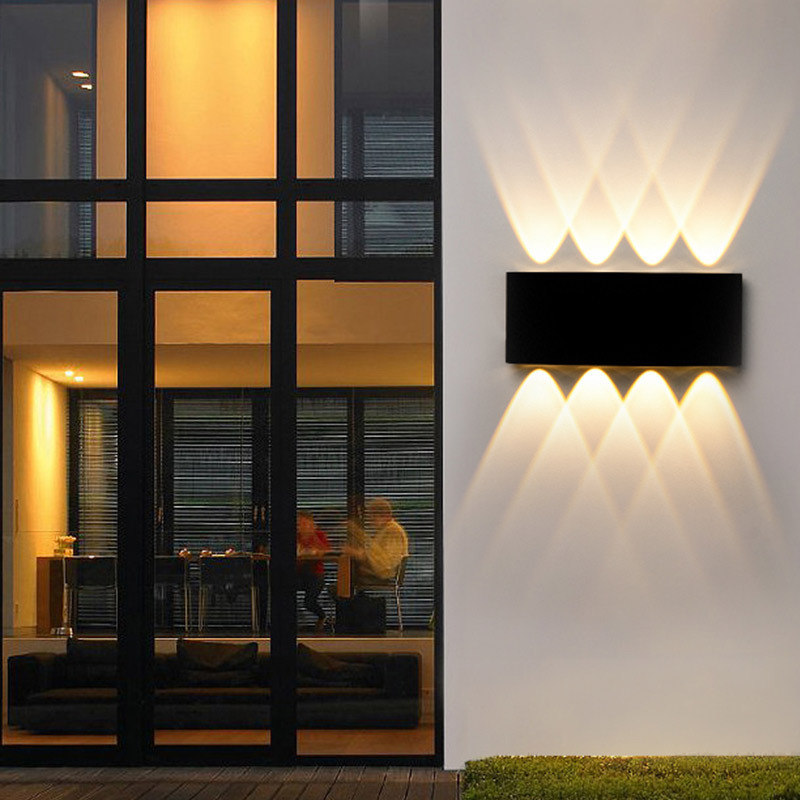 Modern Simple LED Outdoor Waterproof Wall Lamp Balcony Exterior Wall Courtyard Door Plate Indoor Stair Corridor Bedside Wall Lamp Modern Simple LED Outdoor Waterproof Wall Lamp Balcony Exterior Wall Courtyard Door Plate Indoor Stair Corridor Bedside Wall Lamp