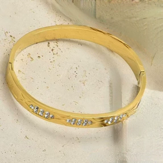 (Cross-border trading), fashionable small design bracelet stainless steel, light luxury style, high-quality style