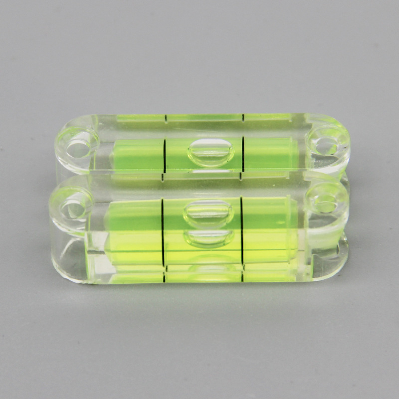 方形水平尺带安装孔水平仪迷你型水准器塑料水平泡方形水平仪