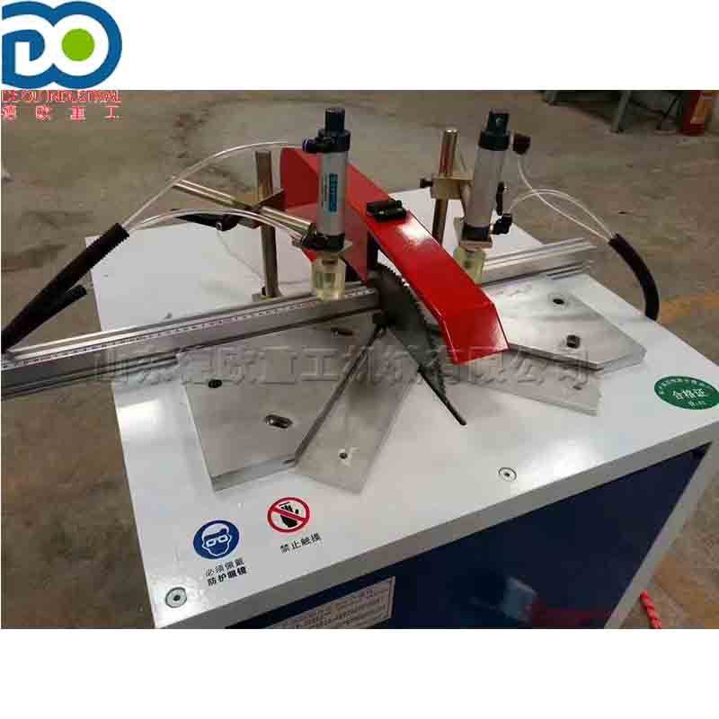 广告牌灯饰灯箱切角机 十字绣边裱框斜角机 晶钢门45度90度切铝机