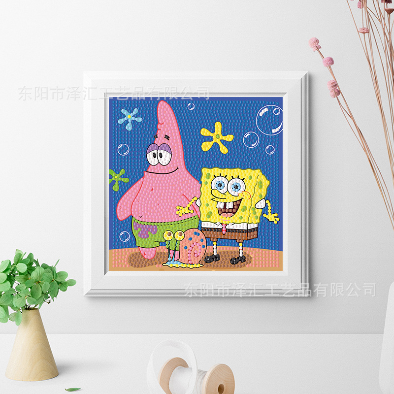 Nuevos niños 5d educativos rhinestone pintura hecha a mano DIY diamante pintura juguete creativo dibujos animados princesa serie image 14