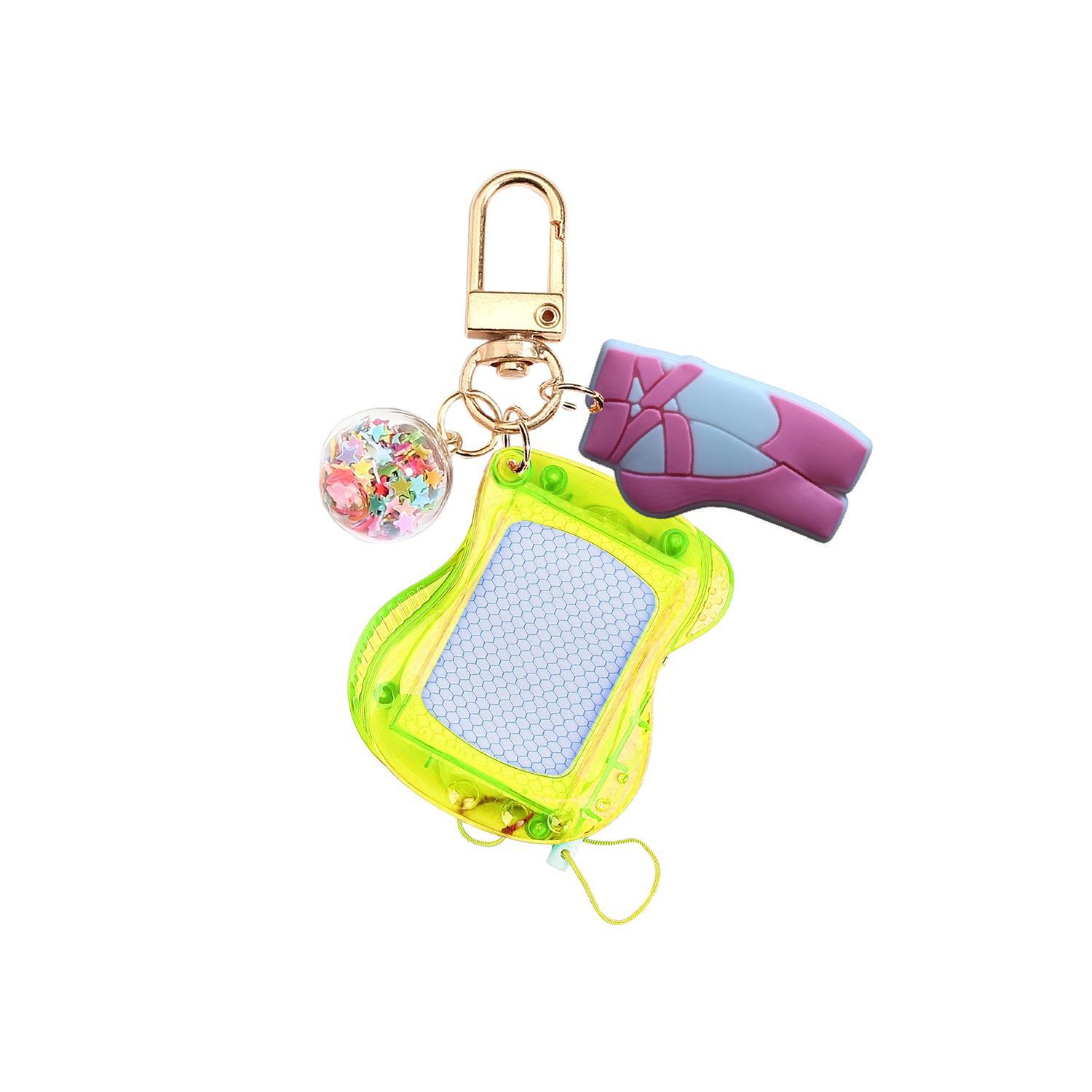 Keychain transfronterizo tablero de escritura magnético Xiyin creativo accesorios de dibujos animados tablero de dibujo tablero de escritura infantil puzzle infantil
