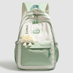 New Schoolbag Japanese Ins High-value Sweet and Beautiful Style Simple Lightweight Backpack for Grade Three to Grade Six for Primary and Secondary School Students