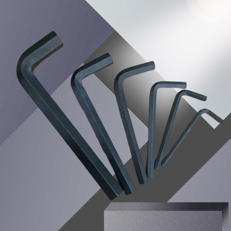 工厂批发M4内六角扳手现货供应平头内六角扳手优质发黑内六角扳手