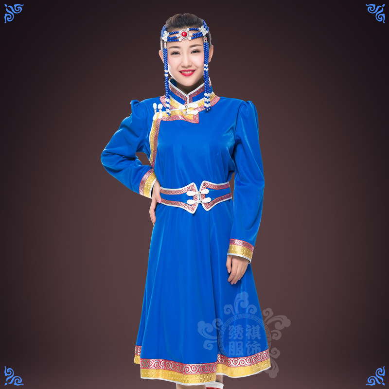 蒙古袍礼服,蒙古礼服,蒙古丽人蒙古袍图片(第14页)_大山谷图库