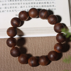 越南芽莊金絲糖結奇楠手串桶珠沉香手串木質文玩佛珠手鍊廠家批發