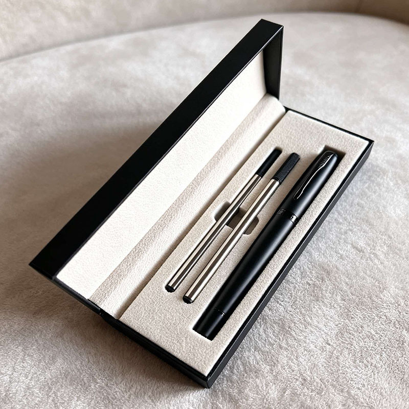 Business Metal Signature Pen, Stationery, Office Advertising Ballpoint Pen, Corporate Promotional Gift, Gel Pen, Custom Logo Pen