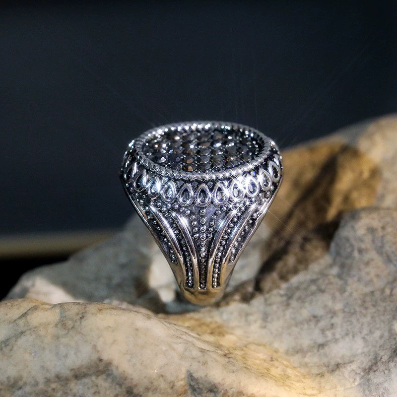 Модный дизайн кольца в европейском стиле сDiamond-инкрустацией, оптовая продажа