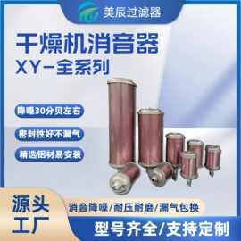 气动消音器XY-05/07空压机气泵吸干机排气管干燥机消声器