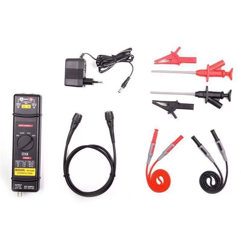 Высоковольтный дифференциальный зонд Puyuan RP1025D/RP1050D/RP1100D, полоса пропускания зонда осциллографа 100