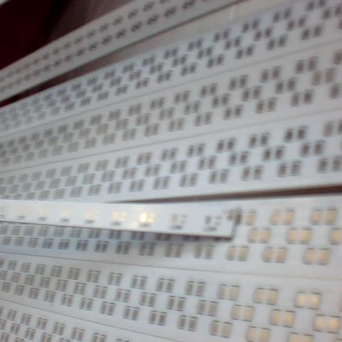 LED灯板单面线路板1.2米PCB铝基线路板厂家pcb铝基板灯条pcb制板