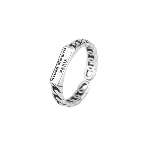 Rings for women that don't fade, high-end, cool vibe, open-ended, Instagram trendy, niche design, retro English band, wholesale