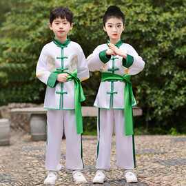 儿童武术六一演出服国风套路武术比赛体考功夫男女中小学生表演服