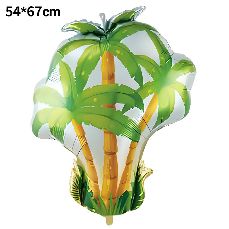 Nuevo balón de verano de playa Flamenco Balón de película de aluminio Decoración de boda Balón de aluminio