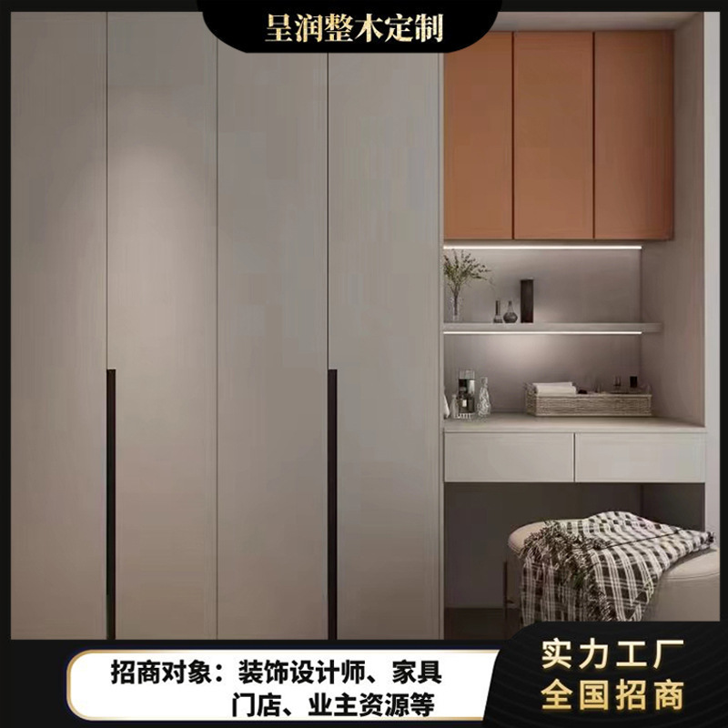 Integrated Cabinets, Wardrobes, Modern Minimalist Style Wardrobes, Sideboards, Wholesale Customization, Foreign Trade Export, Whole House Customization Factory