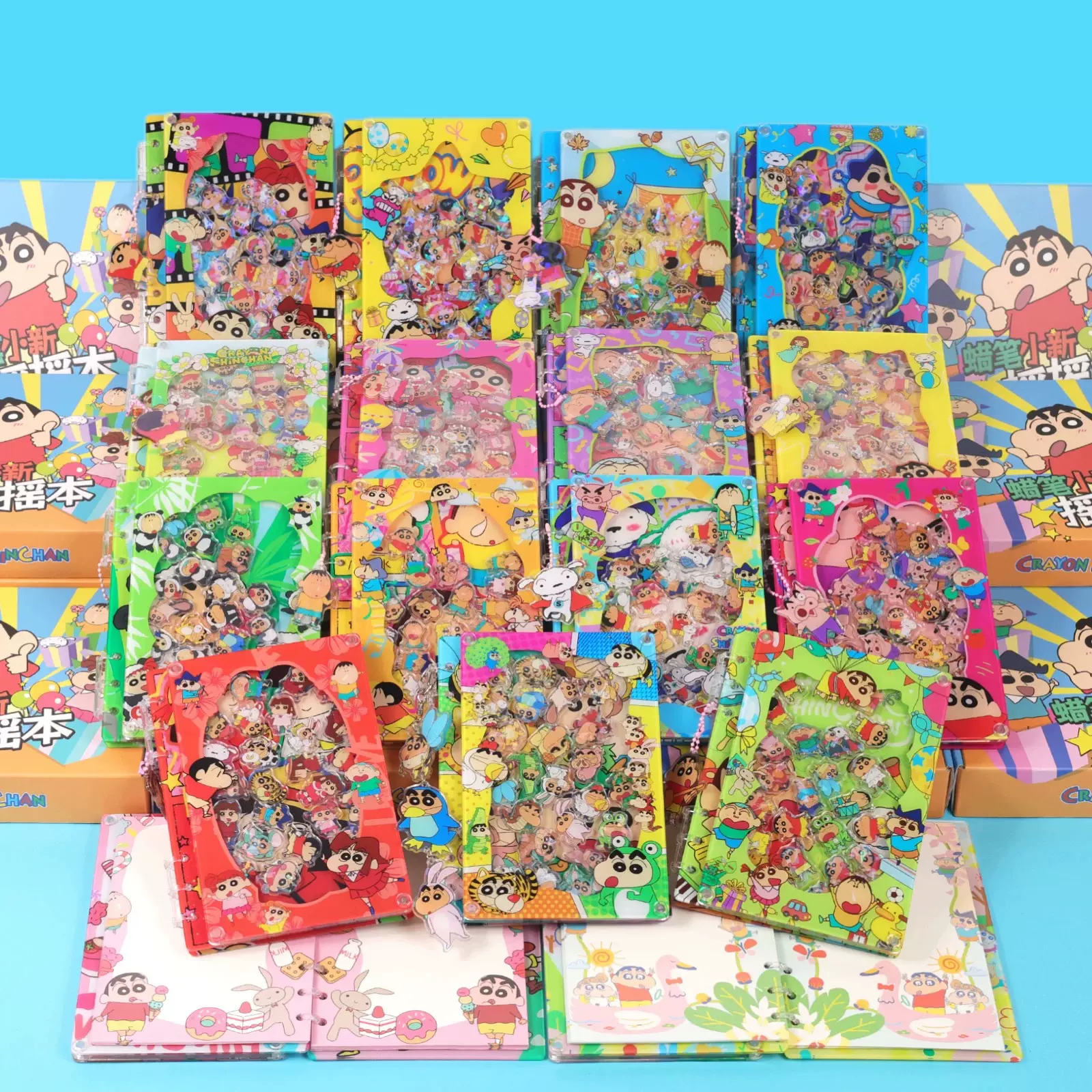 亚克力摇摇本定制批发手账本手写本diyA7A6A8AB6可替换活页本