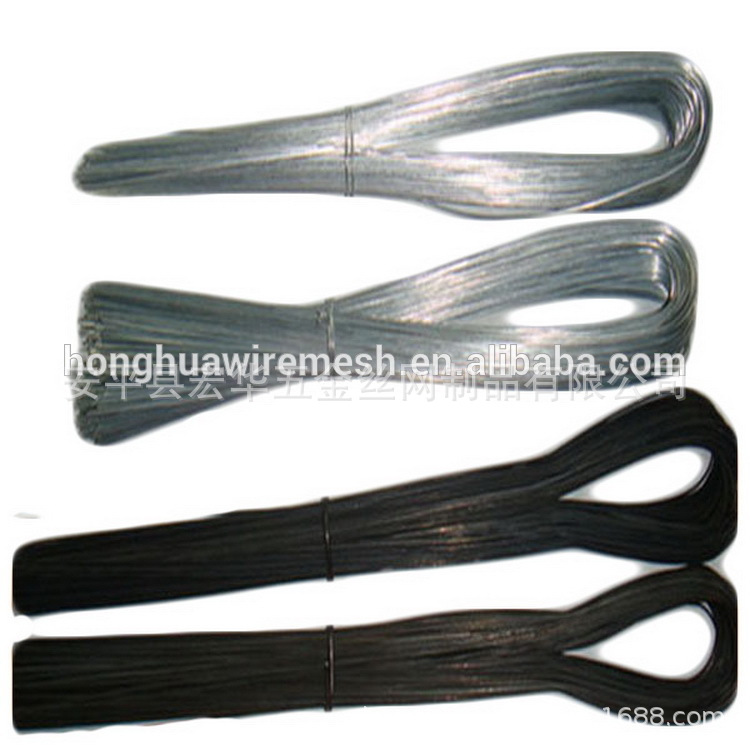 黑退火调直截断丝 切断丝 建筑捆扎U型黑铁丝 U型捆扎丝 黑扎线