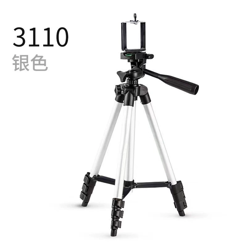 3110 штатив 3120 алюминиевый сплав кронштейн наружный мобильный телефон в прямом эфире трехногий кронштейн выдвижной портативный держатель мобильного телефона