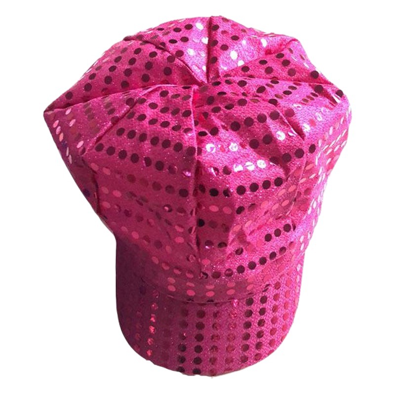 Halloween Beads Baseball Cap Advertising Cap Hip Hop Cap Travel Casual Cap Multicolor Sequins Stage Cap