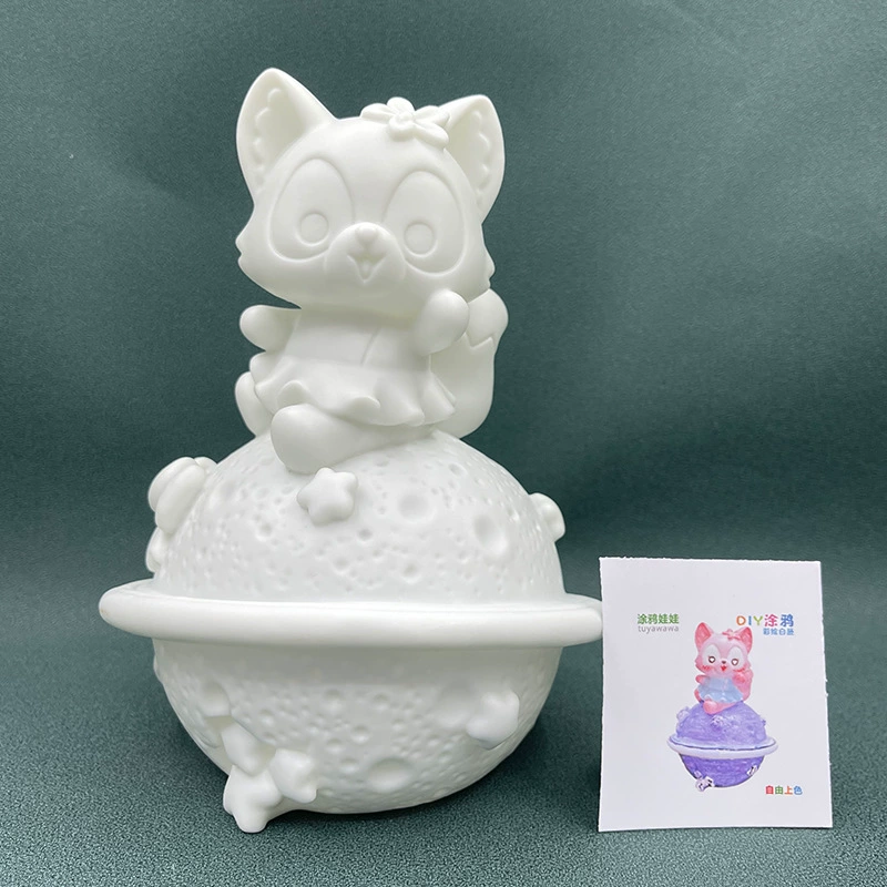 DIY Paintable Doll (Plastic) — Unpainted White Embryo, Multiple Characters, 16–26 cm